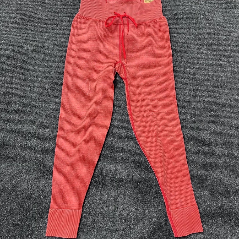 PINK Active Jogger Pants Womens Large Pink High Waist Full Length 4-Way Stretch